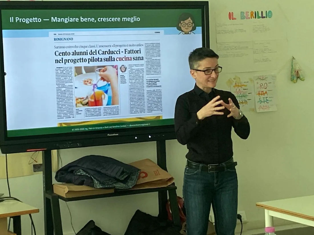 Il progetto pilota Mangiare Bene, Crescere Meglio sulla stampa locale